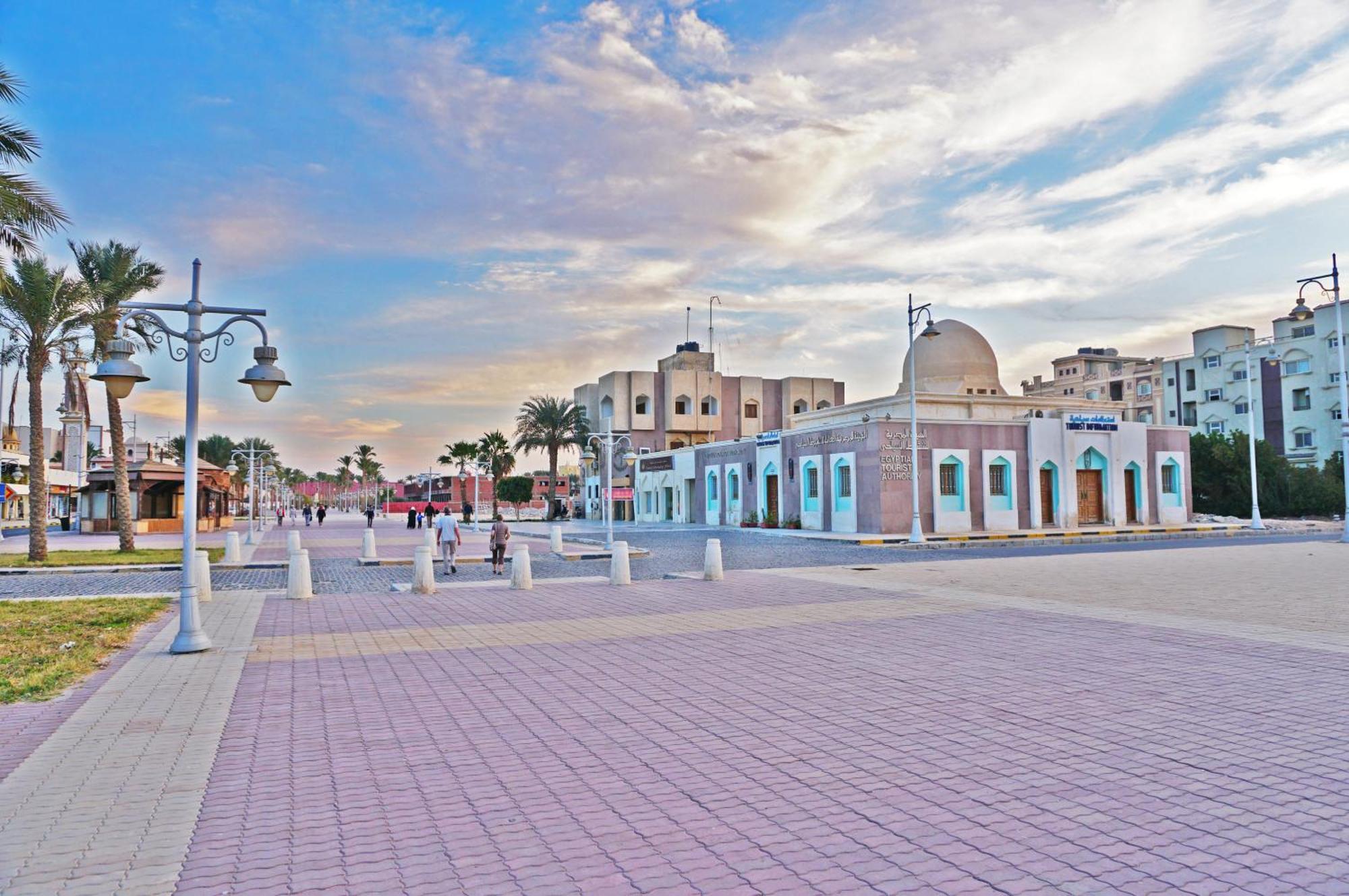 Ferienwohnung Modern Mountain View On The Touristic Promenade Hurghada Exterior foto